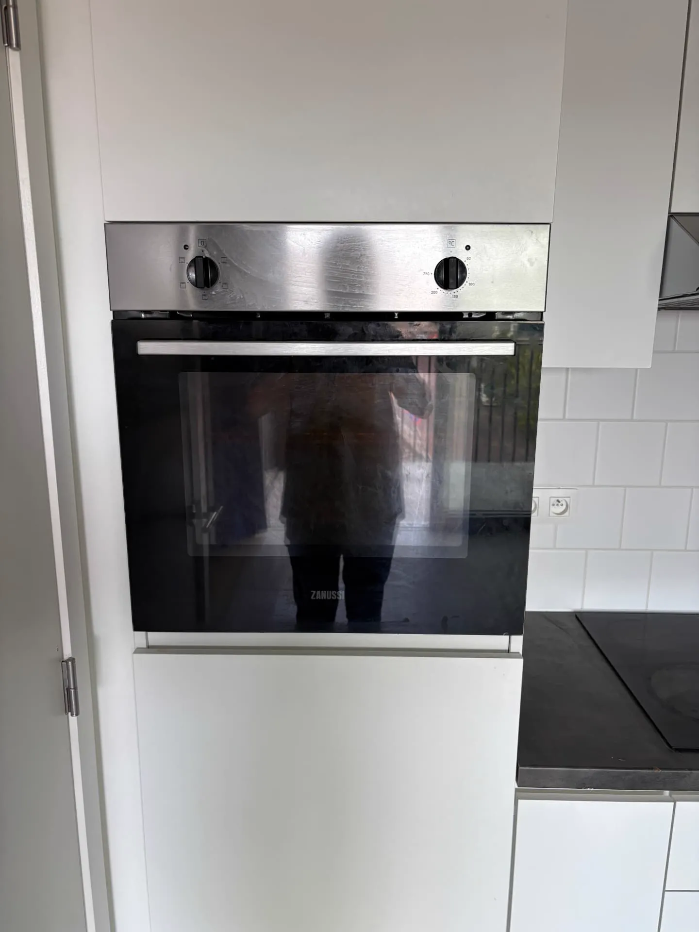 Oven volledig vervuild vóór de deepcleaning